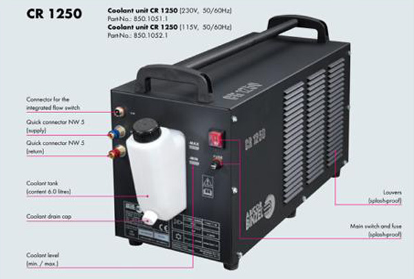 Binzel Make Water Coolant Tank